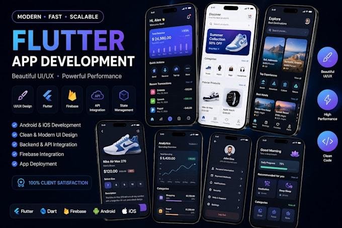 مقارنة بين Flutter و React Native